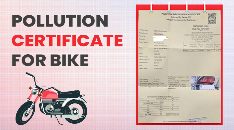 Pollution Certificate For Bike