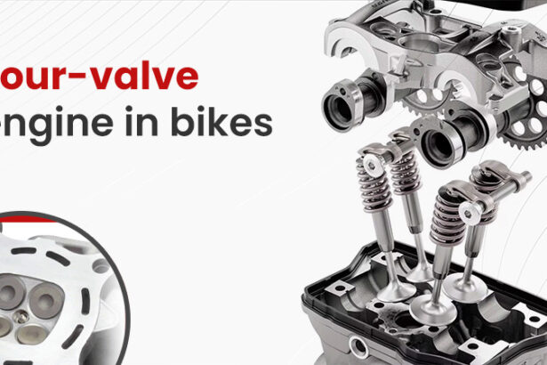four-valve engine in bikes