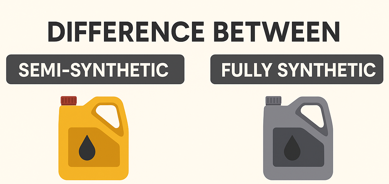 Difference between Semi-Synthetic and Fully Synthetic Oil
